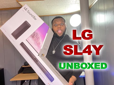 LETS UNBOX THE LG SL4Y SOUND BAR !