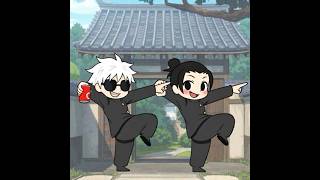 Jab Gojo Aur Geto Dance Floor Hila De 💃🕺 | Funny Anime Edit #short