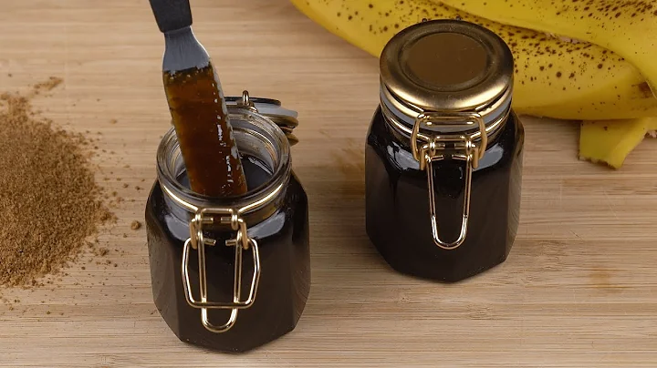 Don't throw away banana peels! Banana peel syrup, you've never seen this one before.
