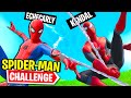 PROVIAMO LA SFIDA DI SPIDERMAN SU FORTNITE