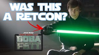 Did The Book of Boba Fett Retcon What Happened to Yoda's Lightsaber? | Star Wars Canon Explained