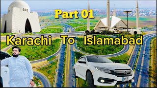 Karachi to Islamabad by Road | Detailed 4K Video | Part 01