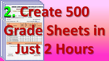 Creating Student Grade Sheet in Nepali 02. Filling Data in Grade Ledger | By Ganesh Ojha