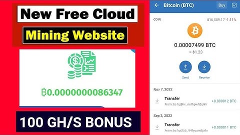 New Free Bitcoin Mining Website 2022.New Free Cloud Mining Website. 100 Gh/s Free Bounce