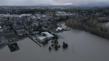 North Whatcom County Flooding 2021 - Aerial Footage