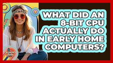 What Did An 8-bit CPU Actually Do In Early Home Computers? - I