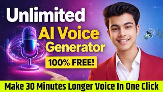 Free Unlimited AI Voice Generator 🔥 | Create Long AI Voice for FREE (No Limits) screenshot 3