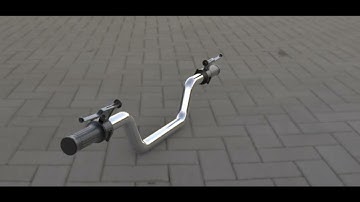How to Deisgn Bike in Solidworks (CD-100)Handle bar
