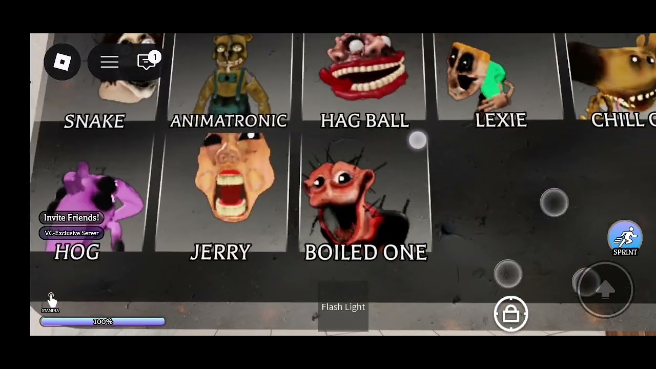 Run from The monster and escape this place...👹👾