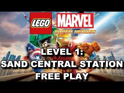 LEGO Marvel Super Heroes Walkthrough Sand Central Station