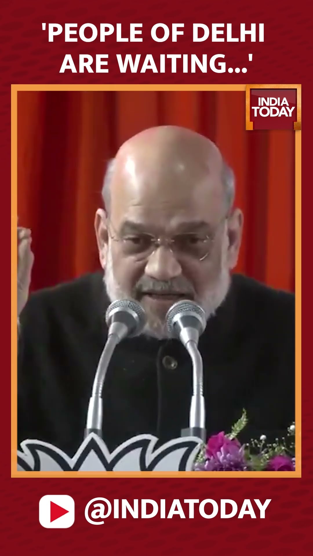 Amit Shah Says People Of Delhi Are Waiting For Kejriwal To Take Long Promised Dip In River Yamuna