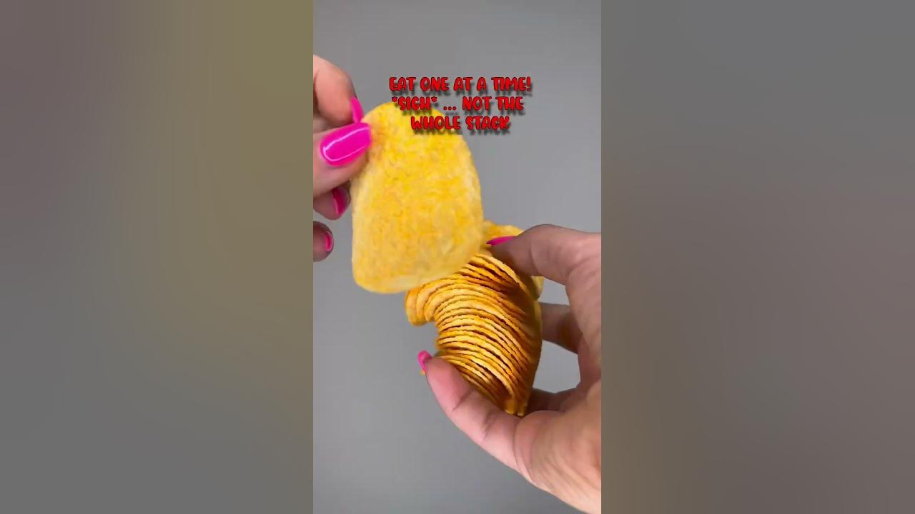 Chips you can eat with braces pringles lays potato chips teeth asmr