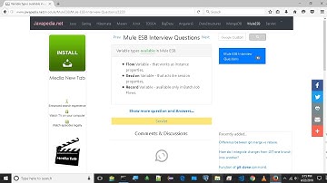 Variable types available in Mule ESB. | javapedia.net