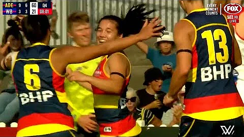 AFLW R8: Martin makes it count