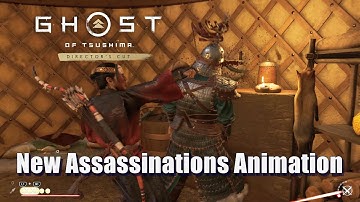 Ghost of Tsushima Iki Island New Assassinations Animation and Lock on Gameplay
