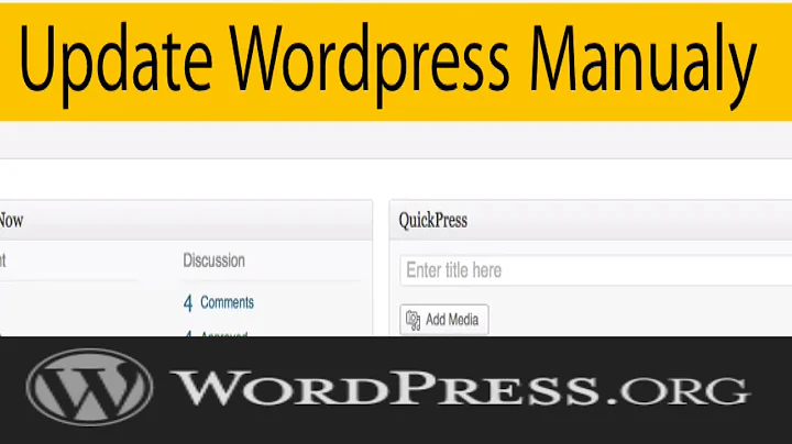 How to Update Wordpress Manually (cPanel / FTP)