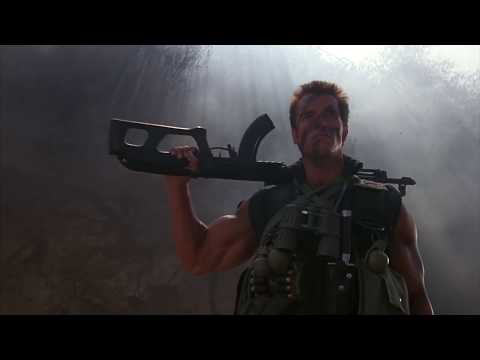 Arnold Schwarzenegger Gearing Up Scene | Commando (1985)