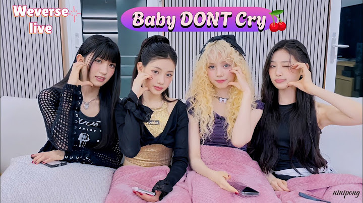 (ENG SUB) Baby DON'T Cry WEVERSE LIVE 😍🍒❤ (06.29.25) F Girl 1주차 끝🍒#weverselive #weverse #babydontcry