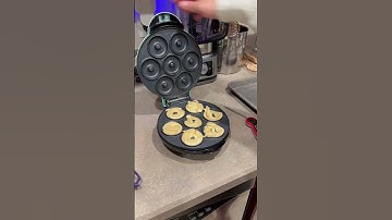Whats Better than Mini Donuts DASH Mini Donut Maker