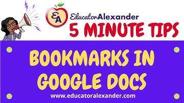 Bookmarks in Google Docs