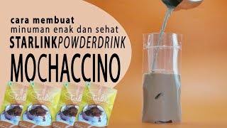 Mochaccino Starlink no sugar 500 gr  bubuk minuman premium