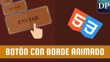Como hacer un Botón con Borde Animado con Html5 y Css3