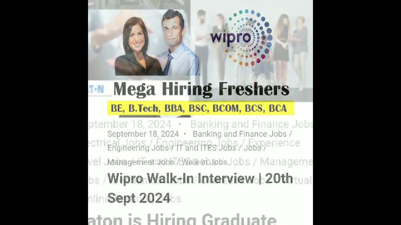 Latest Careers opportunity for Graduate entry level YouTube