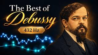A Visualization of Debussy's Music In 432 Hz  | Classical Piano For Focus