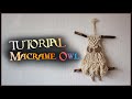 Tutorial Macrame Owl / Macrame Wall Hanging