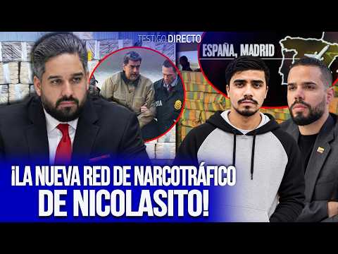 ¡EL CLAN DE NICOLASITO EN LA MIRA! Capturas en España destapan OSCURA RED CRIMINAL de HIJO DE MADURO