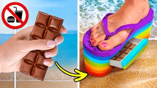 HOW TO SNEAK FOOD INTO PUBLIC PLACES | Useful Life Hacks And Food Pranks