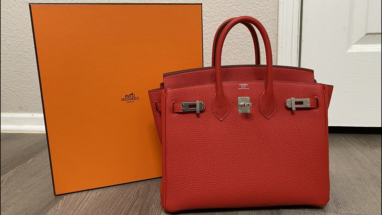 Novelty bag Hermès Birkin 25cm(read⬇️⬇️) Hermès Birkin 25 Handbag From Boutique Unboxing | My Birkin