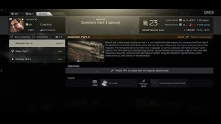 Escape From Tarkov Machanic Gunsmith Part 3
