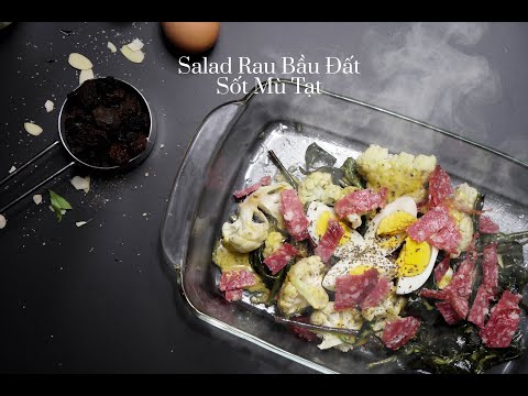 Video THỰC PHẨM DANNYGREEN - Salad rau bầu đất sốt mù tạt - youtube