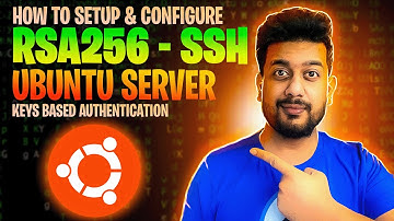 How to configure RSA SSH Key based authentication in Ubuntu server