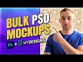 How to use your own mockups in mydesigns psd