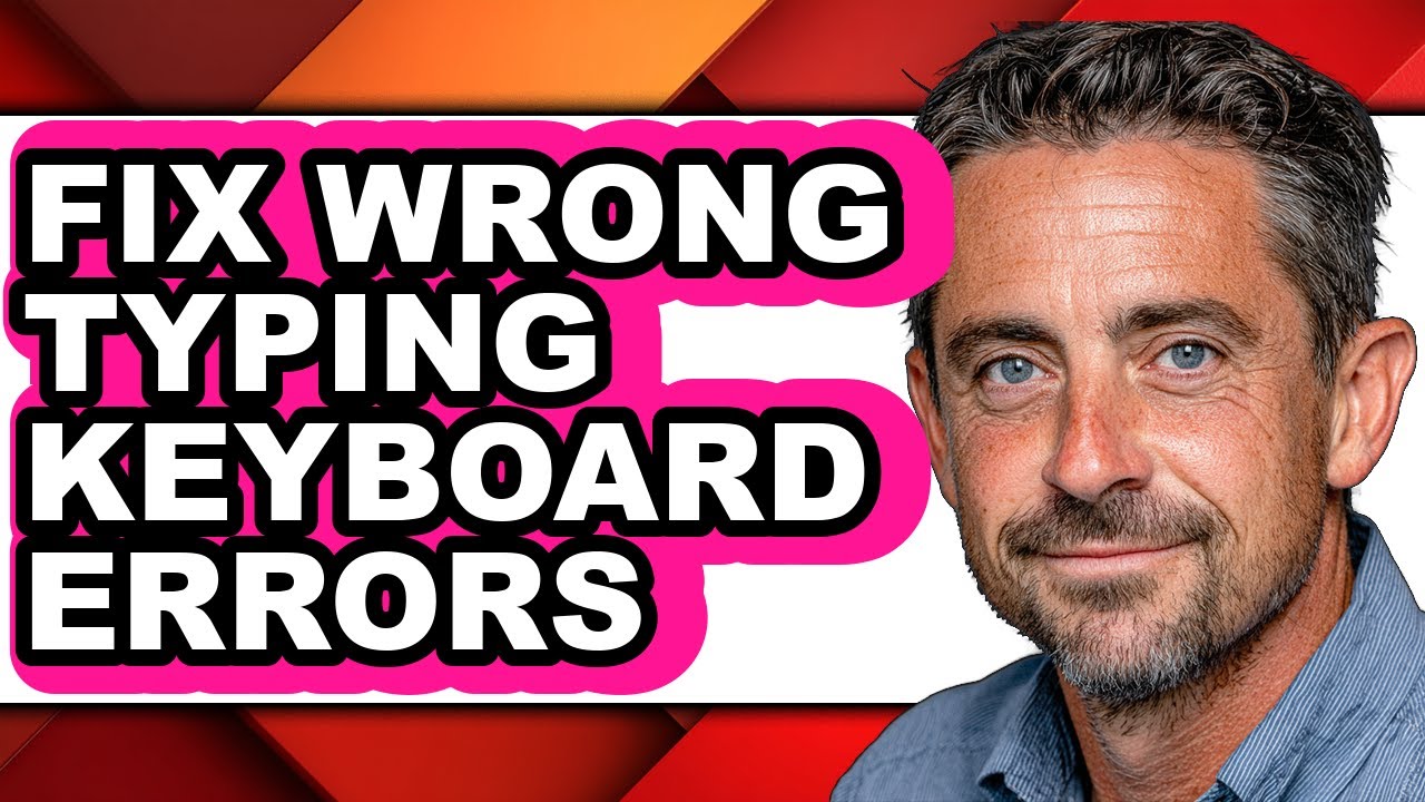 How to Fix Wrong Typing Keyboard Errors (updated) - YouTube
