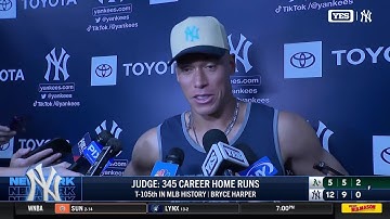 Aaron Judge on the Yankees performance