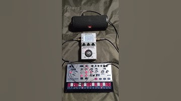 magic - KORG volca modular, ZOOM MultiStomp STEREO DELAY