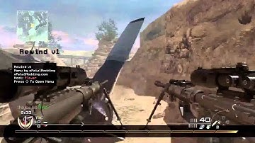 Modern Warfare 2 SPRX Mod Menu Rewind v1 Beta 1.14