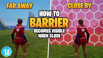 How to Make a CUSTOM BARRIER Material in UEFN