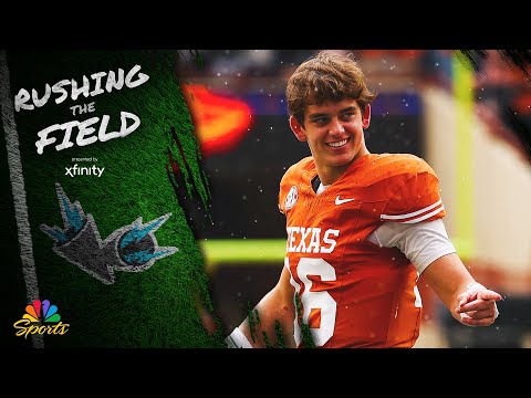 Can Texas, Florida State go on winning streaks to end the season? | Rushing The Field | NBC Sports