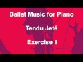 Ballet Music from plié to grand battement jeté の動画、YouTube動画。