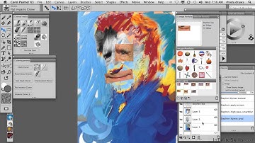 Corel Painter X3 Tutorial | Portrait Of Stephen