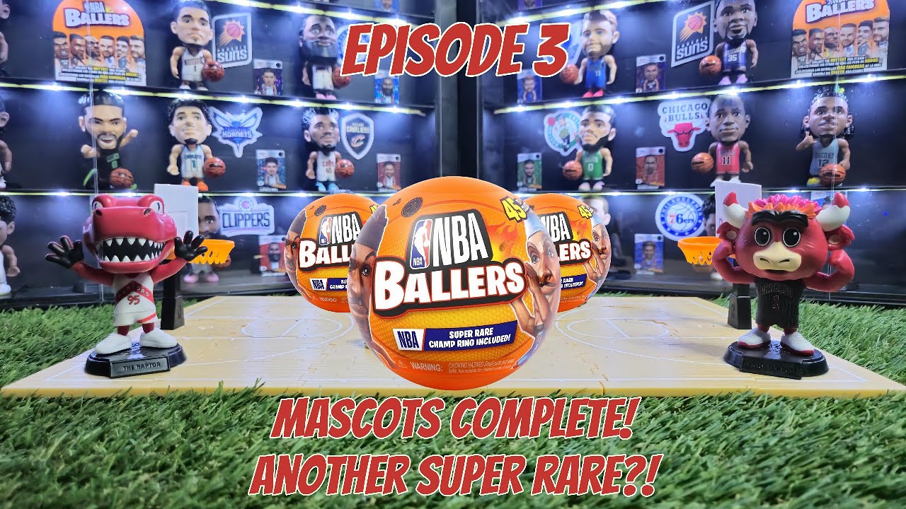 NBA Ballers 2 ラプター　BENNY THE BULL (レア) ZURU NBA Ballers Series 2 Chicago Bulls BENNY THE BULL RARE