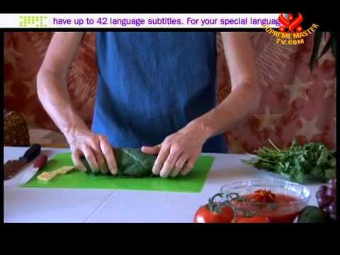 Raw Food Educator Ellen Livingston, P2/2:Tropical Raw Sandwich