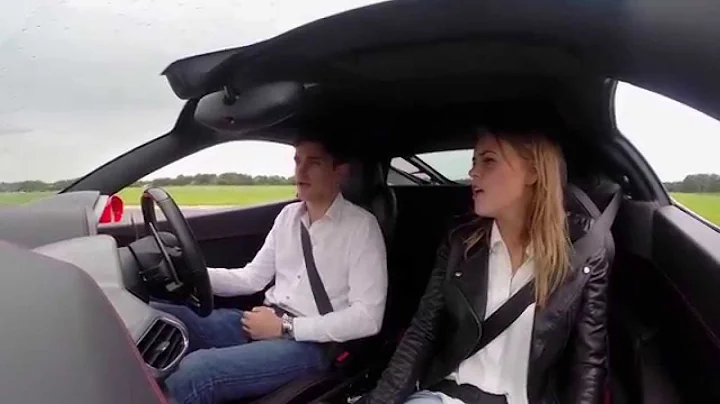 Girlfriend's Ferrari 458 Launch Control Reaction (169mph): Hilarious