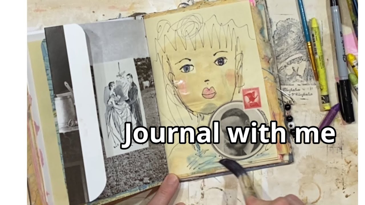 JOURNAL WITH ME: Old Alice in Wonderland book cover