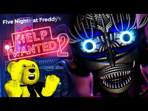 GAMEPLAY DO FNAF 10?! Atualização HELP WANTED 2! 