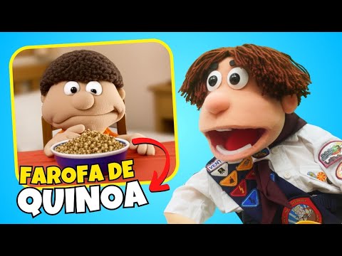Farofa de Quinoa pra Escola: Será Que João Curtiu?